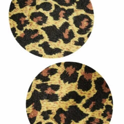 GE Apparel Leopard Print Circle Pasties
