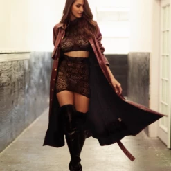 Dreamgirl Young At Art Mosaic Lingerie Set