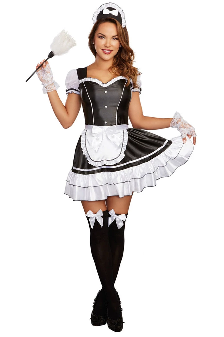 Dreamgirl Cleaning Cutie Maid Costume 3 Dreamgirl Cleaning Cutie Maid Costume