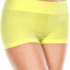 Music Legs Neon Booty Shorts Boyshorts