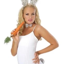 Rubies White Sequin Bunny Costume Kit
