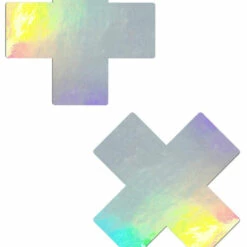 GE Apparel Holographic Double X Pasties