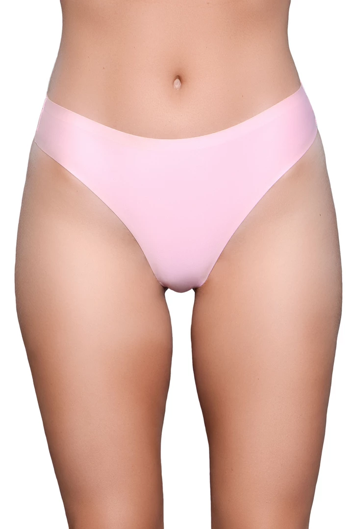 Be Wicked Panties Pink Microfiber Thong Panty 1 Be Wicked Panties Pink Microfiber Thong Panty