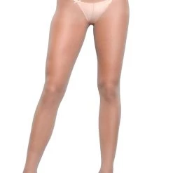 Be Wicked Hosiery Spandex Waist Support Nude Pantyhose