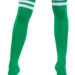 Be Wicked Going Pro Green Thigh Highs