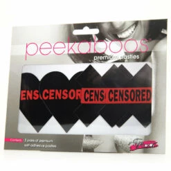 XGEN Censored Hearts And X Nipple Pasties Lingerie