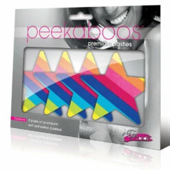 XGEN Rainbow Starz Nipple Pasties