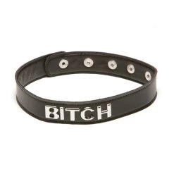 Allure Accessories Talk Dirty To Me 'BITCH' BDSM Choker
