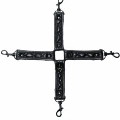 Allure Quilted Faux Leather Hog Tie Restraint Lingerie