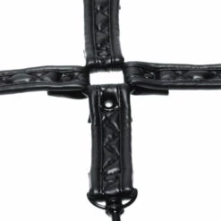 Allure Quilted Faux Leather Hog Tie Restraint Lingerie