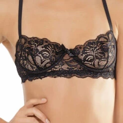 Coquette Demi Lace Bra & Panty Set 7 Coquette Demi Lace Bra & Panty Set