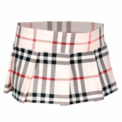 Music Legs Brown Plaid Schoolgirl Skirt Bottoms