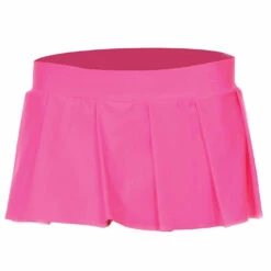 Music Legs Pink Pleated Skirt Bottoms
