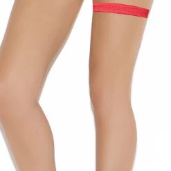 Elegant Moments Accessories Solid Red Leg Garter
