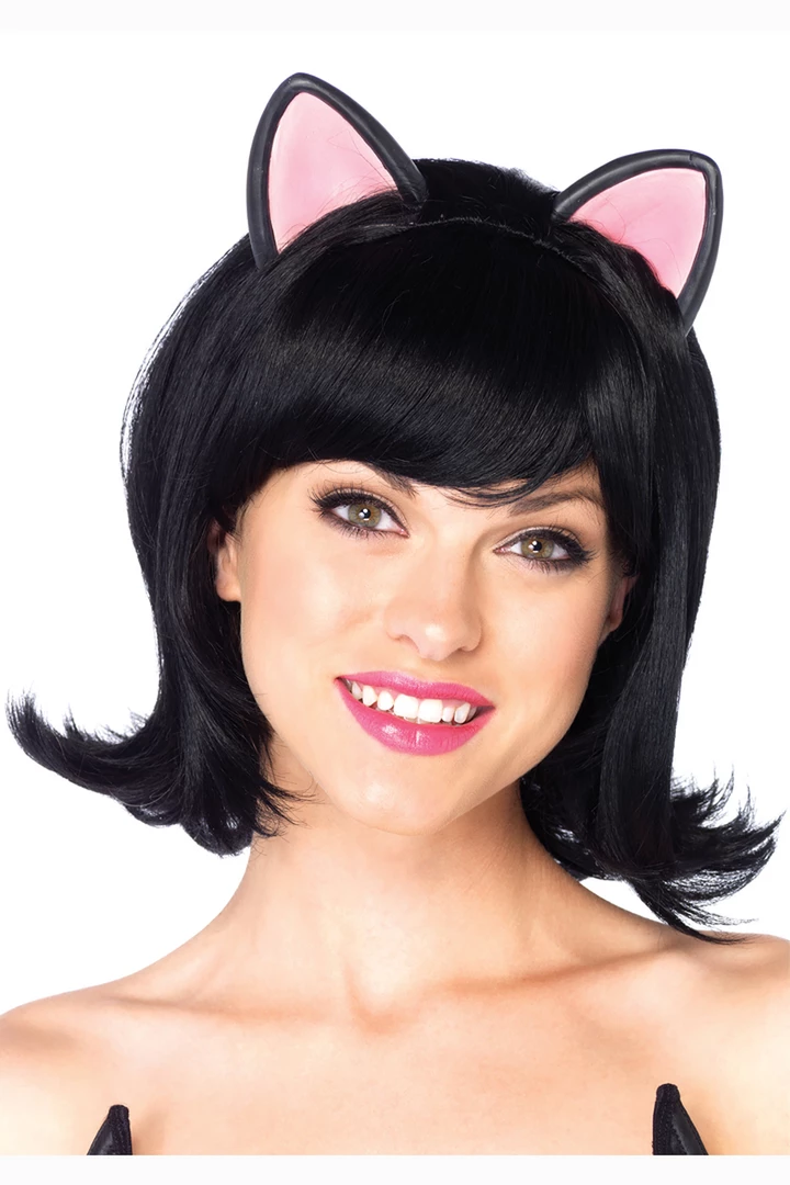 Leg Avenue Kitty Cat Bob Wig Accessories 1 Leg Avenue Kitty Cat Bob Wig Accessories