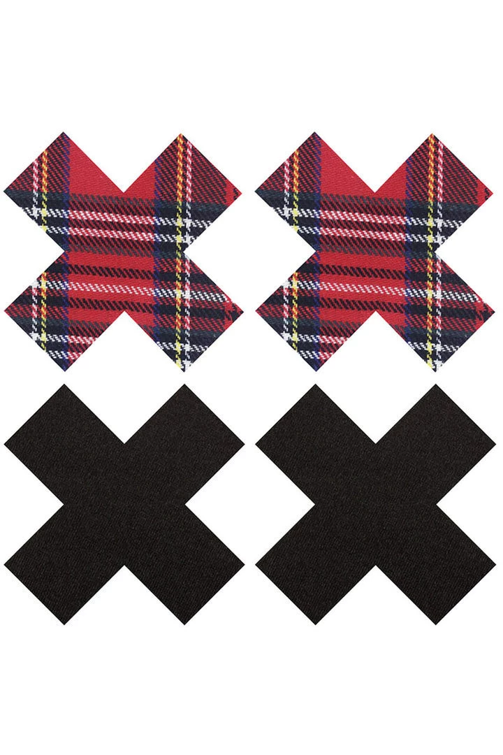 XGEN Lingerie Schoolgirl X Nipple Pasties 2 XGEN Lingerie Schoolgirl X Nipple Pasties