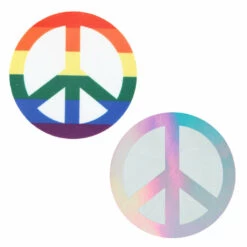 XGEN Pride Peace Sign Pasties Lingerie