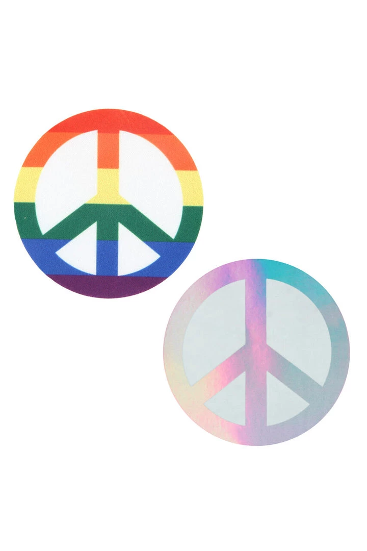 XGEN Pride Peace Sign Pasties Lingerie 2 XGEN Pride Peace Sign Pasties Lingerie