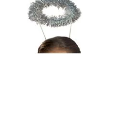 Rubie's Silver Tinsel Halo Accessories