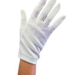 Rubie's Ladies White Parade Gloves Gloves And Arm Warmers