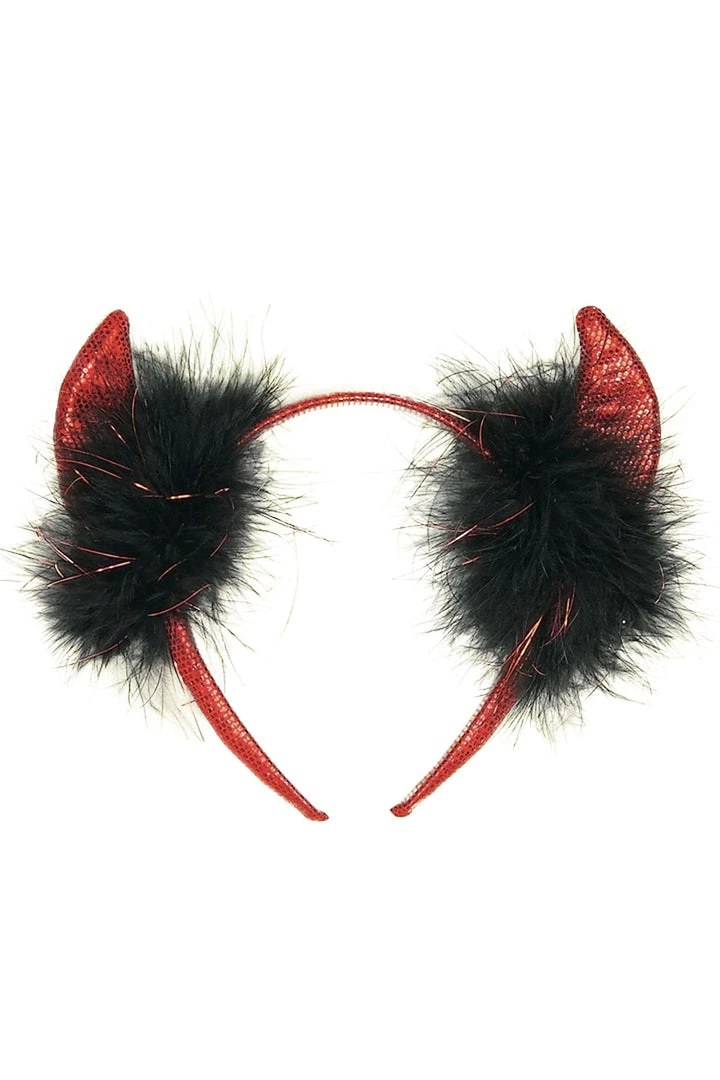 Rubie's Red Glitter Devil Horns Costume Accessory DIY Costumes 1 Rubie's Red Glitter Devil Horns Costume Accessory DIY Costumes