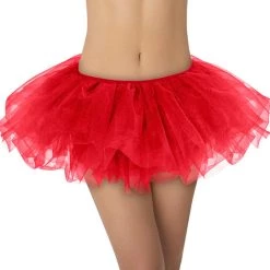 AMSCAN Red Tulle Mini Tutu
