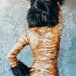 3WISHES Metallic Hooded Tiger Costume