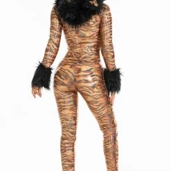 3WISHES Metallic Hooded Tiger Costume