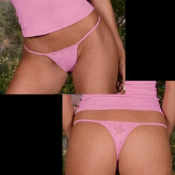 Mapalé Thongs 3WISHES.COM Rhinestone Thong