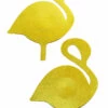 GE Apparel Yellow Flamingo Nipple Pasties