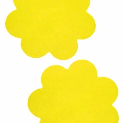 GE Apparel Yellow Petal Nipple Pasties