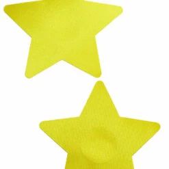 GE Apparel Yellow Star Nipple Pasties