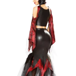 Roma Costume Dark Vampire Halloween Costume Sexy Halloween Costumes