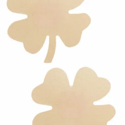 GE Apparel Beige Mini Shamrock Nipple Pasties