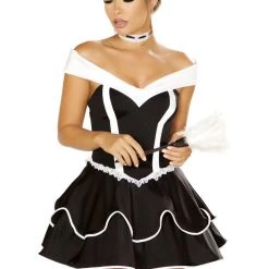 Roma Costume Princess French Maid Costume Sexy Halloween Costumes