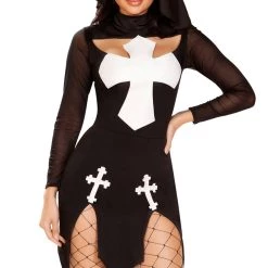 Roma Costume Rogue Sister Nun Costume Sexy Halloween Costumes