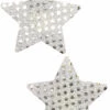 GE Apparel Silver Star Sequin Nipple Pasties