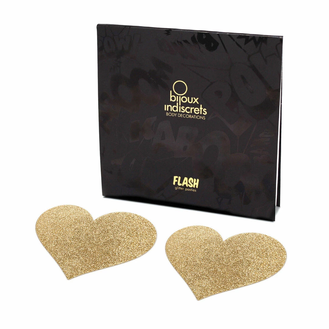 Entrenue Gold Heart Pasties 1 Entrenue Gold Heart Pasties