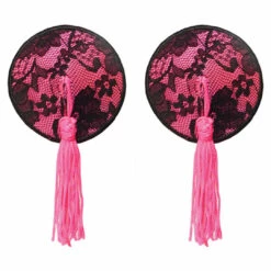 Entrenue Pink Lace Tassel Pasties