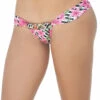Mapalé Geo Blossom Sunny Days Thong Bikini Bottom Sexy Swimwear