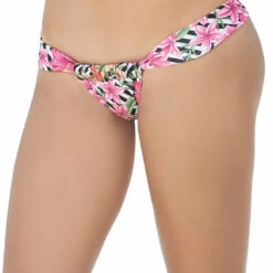 Mapalé Geo Blossom Sunny Days Thong Bikini Bottom Sexy Swimwear