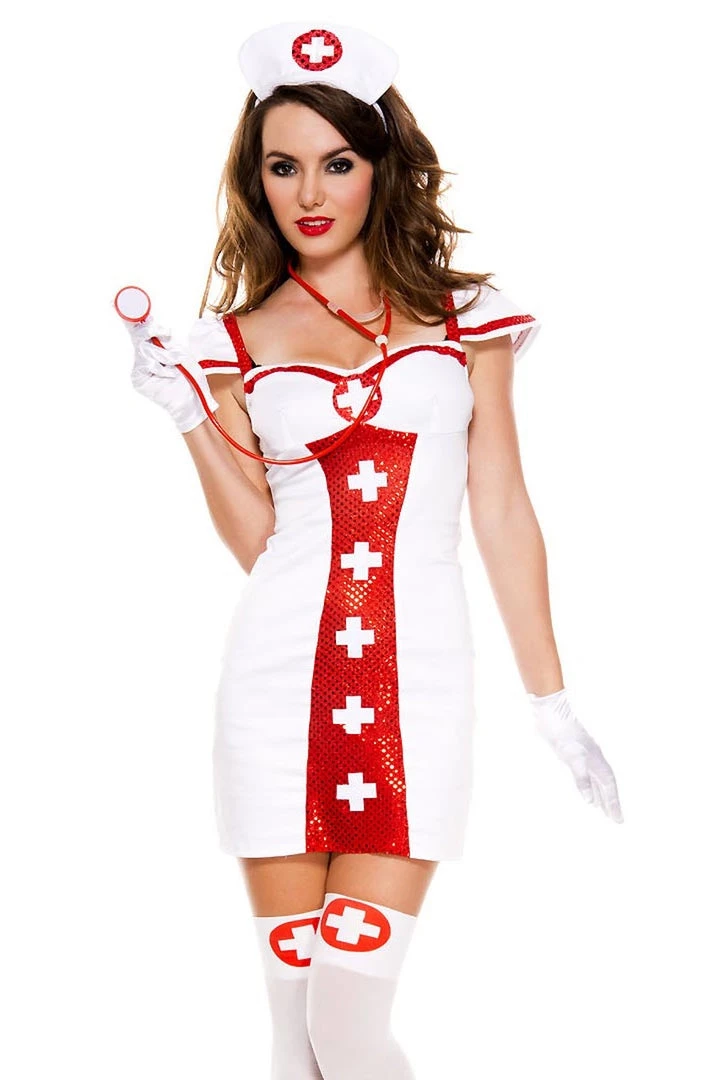 Music Legs Sexy Halloween Costumes Bedside Beauty Nurse Costume 1 Music Legs Sexy Halloween Costumes Bedside Beauty Nurse Costume