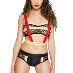 Music Legs Lingerie Light My Fire Sexy Firefighter Costume