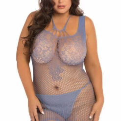 René Rofé Plus Size Absolutist Lace And Net Dress 9 René Rofé Plus Size Absolutist Lace And Net Dress