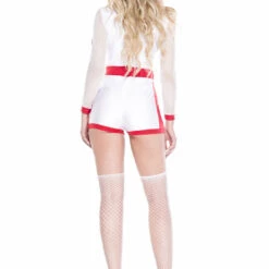 Music Legs Risque Hospital Nurse Costume Lingerie Costumes