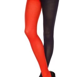 Music Legs Opaque Jester Pantyhose Hosiery