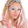 AMSCAN Silver Glitter Unicorn Horn Costume Accessory