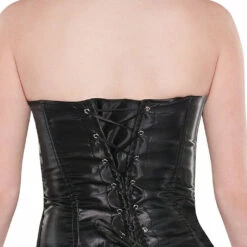 AMSCAN Black Satin Costume Corset Corsets