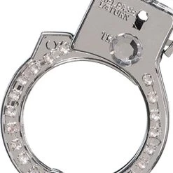 AMSCAN Rhinestone Handcuffs Cop Costume Accessory Accessories