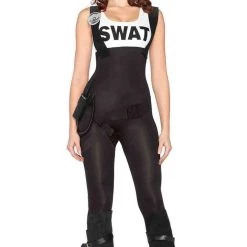 Leg Avenue Top SWAT Jumpsuit Costume